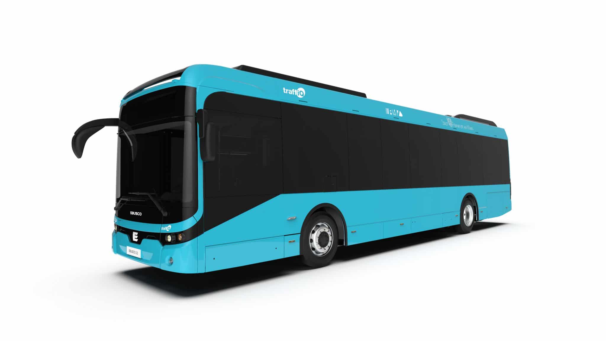 13 Ebusco buses to Frankfurt with the Transdev Group in Germany in the ...