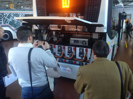 E-Vivacity electric 8 meter bus