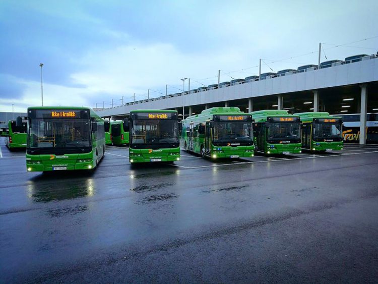 Electric busses in Norway