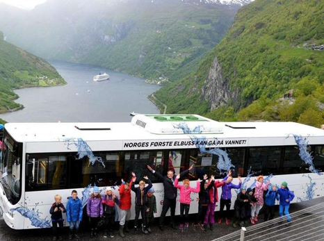 The EBUSCO 2.0 takes on the Norwegian mountains