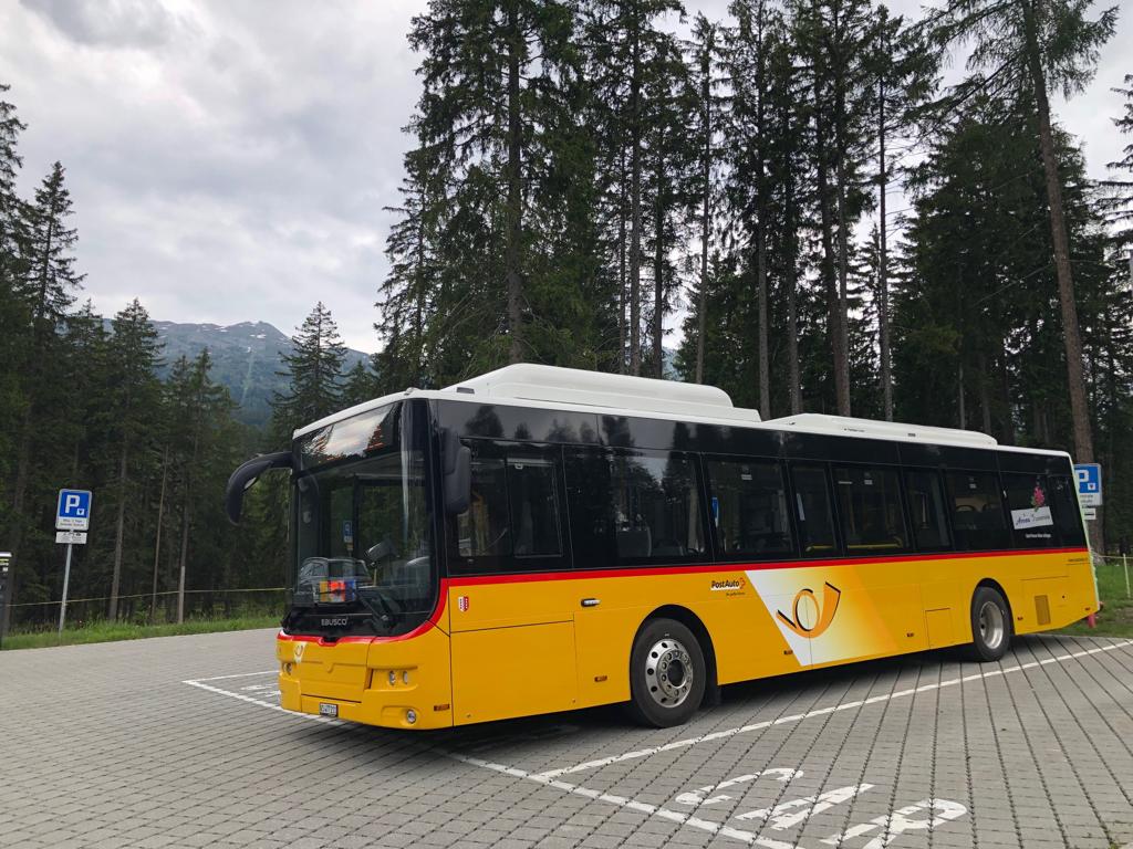 SaasFee Switserland Ebusco bus