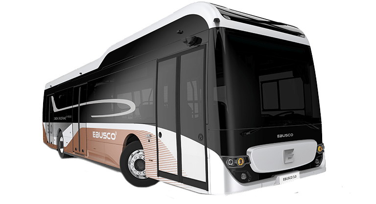 Ebusco 3.0 composite electric bus
